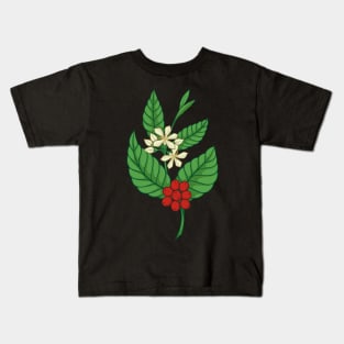 Coffee Tree Icon Kids T-Shirt